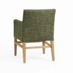 Atelier Olive WX8008 - 06 | Snug fit Dining Chair with armrest Slipcover