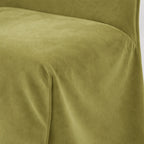 Avocado Green WB PBV2042 - 34 | Long-Skirt Dining Chair Slipcover