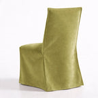 Avocado Green WB PBV2042 - 34 | Long-Skirt Dining Chair Slipcover