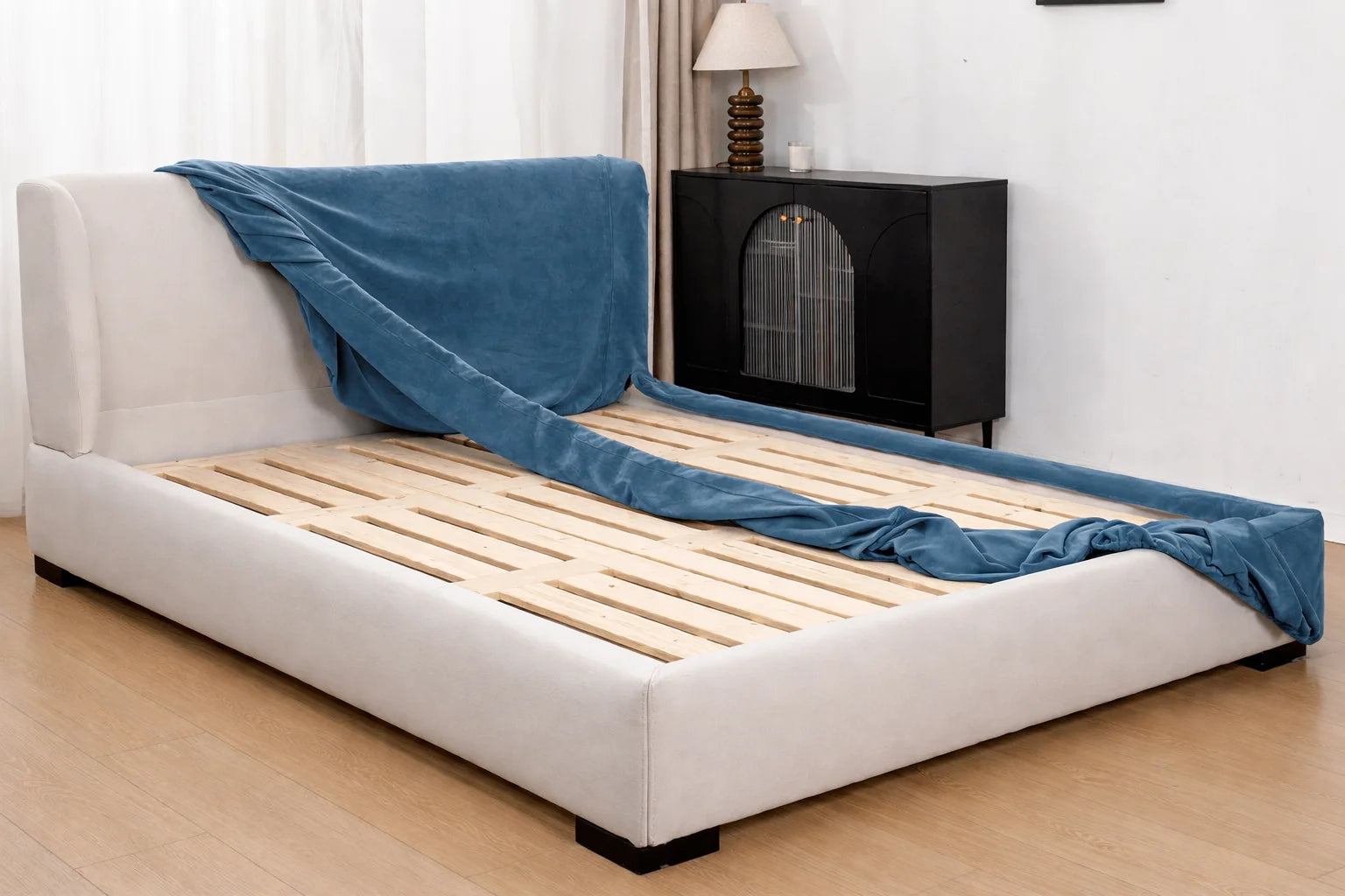 Baby Blue WB PBV2042 - 43 | Bed Frame Cover