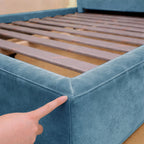 Baby Blue WB PBV2042 - 43 | Bed Frame & Headboard Cover