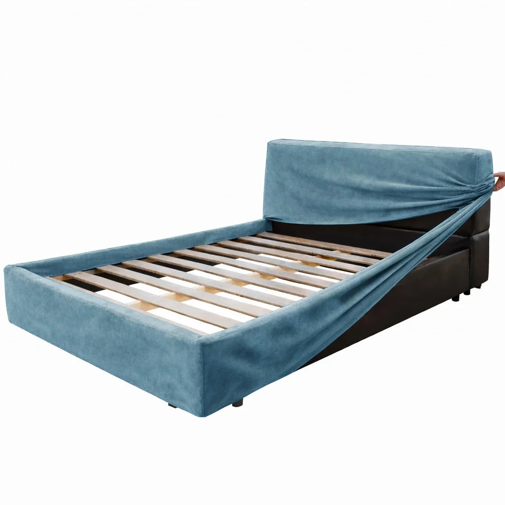 Baby Blue WB PBV2042 - 43 | Bed Frame & Headboard Cover
