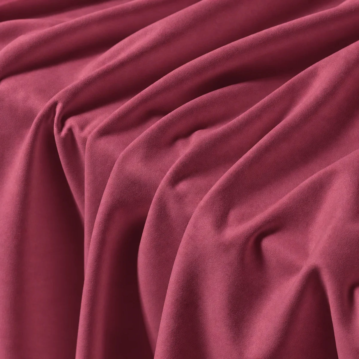 Berry Rose · Stretch-Fit Bed Frame Cover