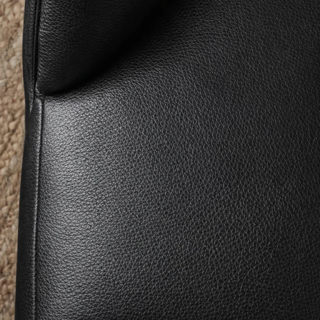 Black Minotti YX-40 | Long-Skirt Dining Chair Slipcover