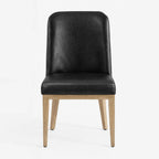 Black Minotti YX-40 | Snug fit Dining Chair Slipcover