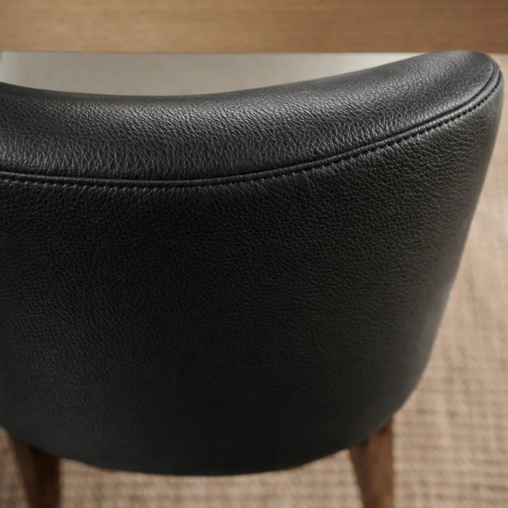 Black Minotti YX-40 | Snug fit Dining Chair Slipcover