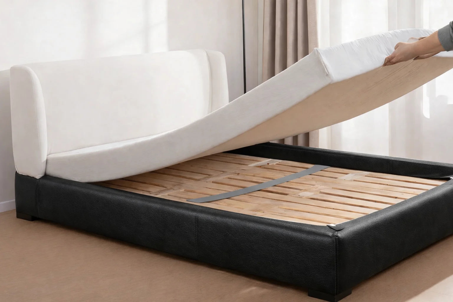 Black Minotti YX-40 | Bed skirts