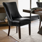 Black Minotti YX-40 | Snug fit Dining Chair Slipcover