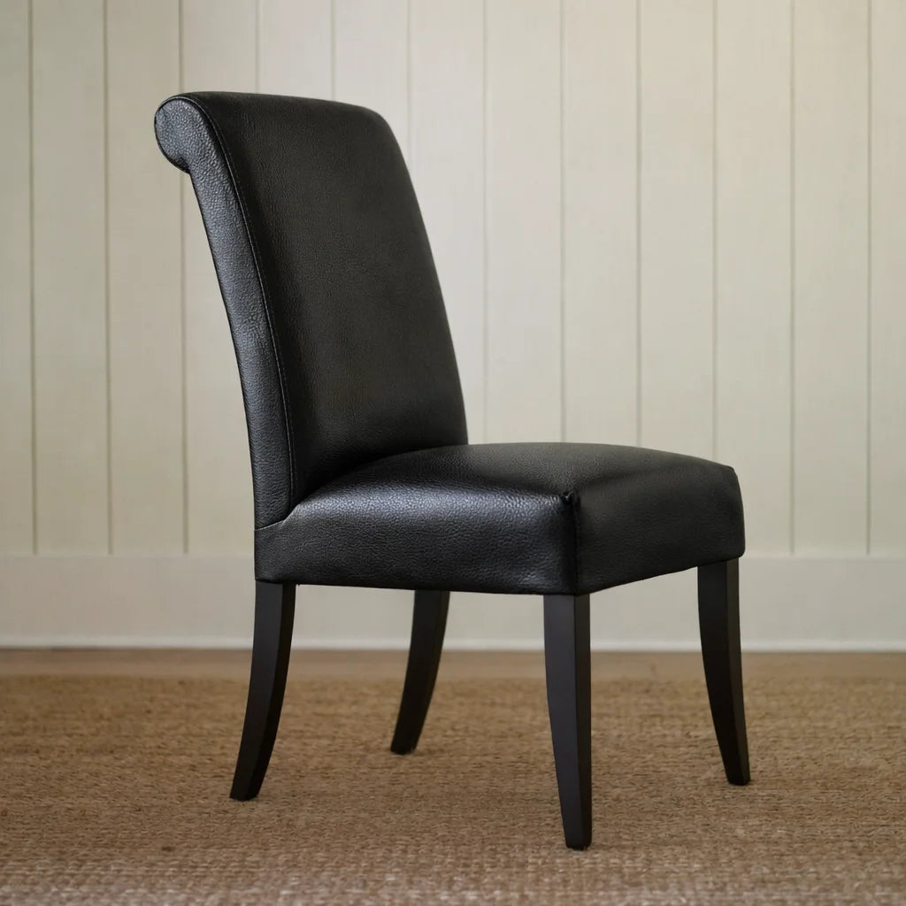 Black Minotti YX-40 | Snug fit Dining Chair Slipcover