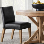 Black Minotti YX-40 | Snug fit Dining Chair Slipcover