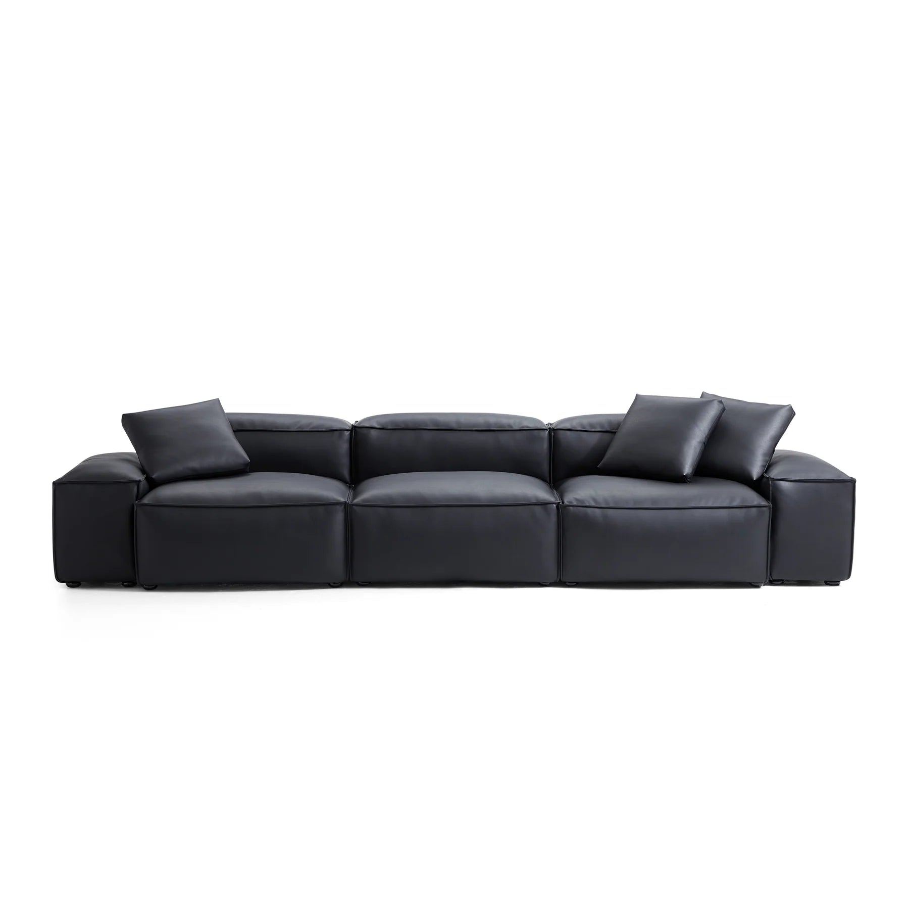 Black Minotti YX-40 | Three Seater Sofa