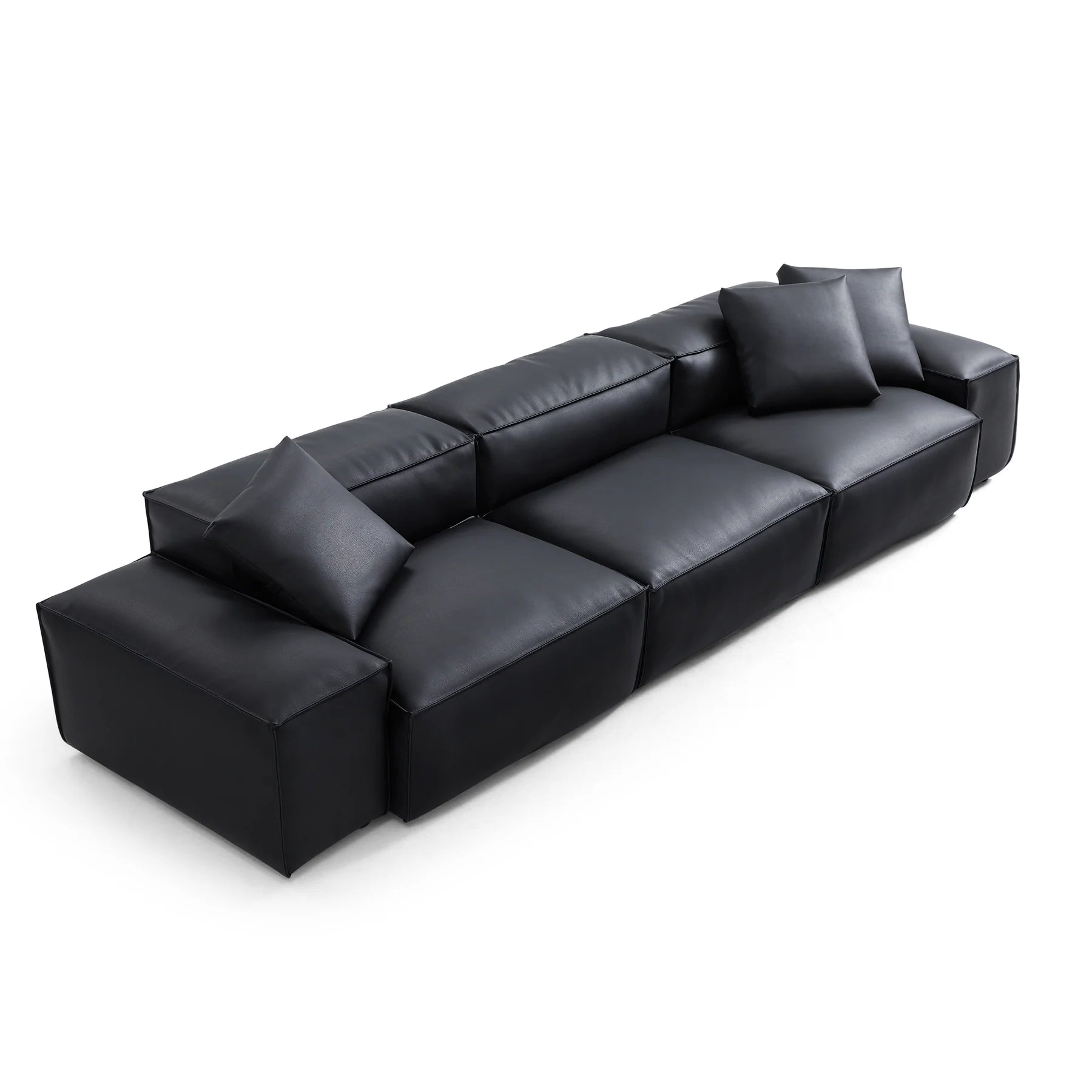 Black Minotti YX-40 | Three Seater Sofa