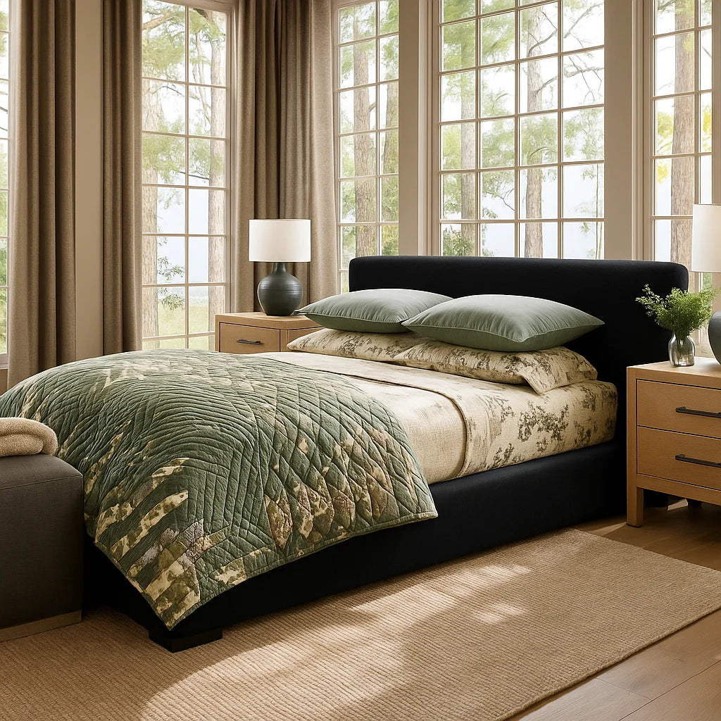 Black WB PBV2042 - 48 | Bed Cover