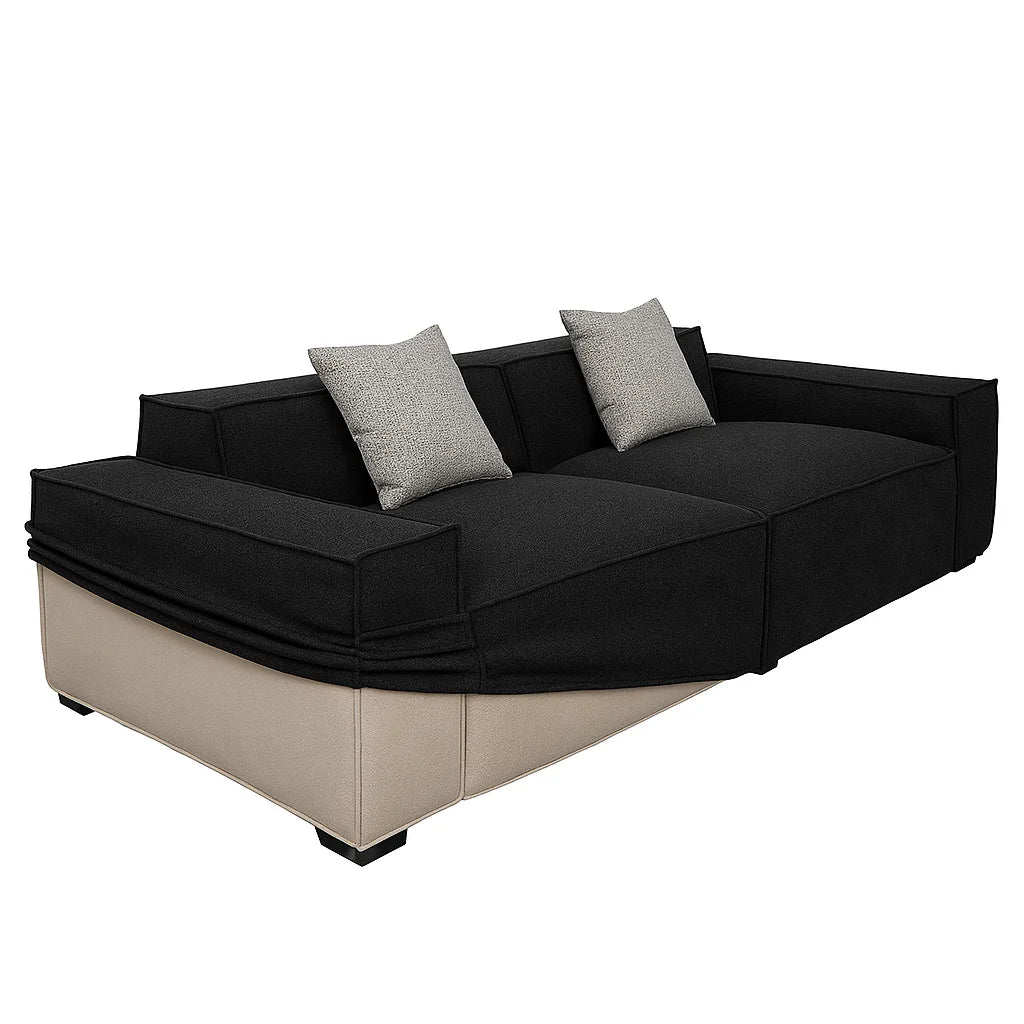 Black WB PBV2042 - 48 | Sofa Slipcover