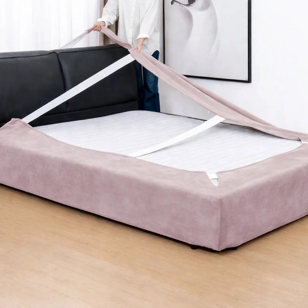 Blush Pink WB PBV2042 - 21 | Bed Frame Cover