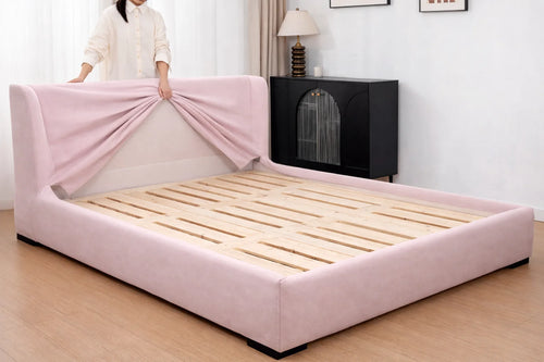 Blush Pink WB PBV2042 - 21 | Bed Frame Cover