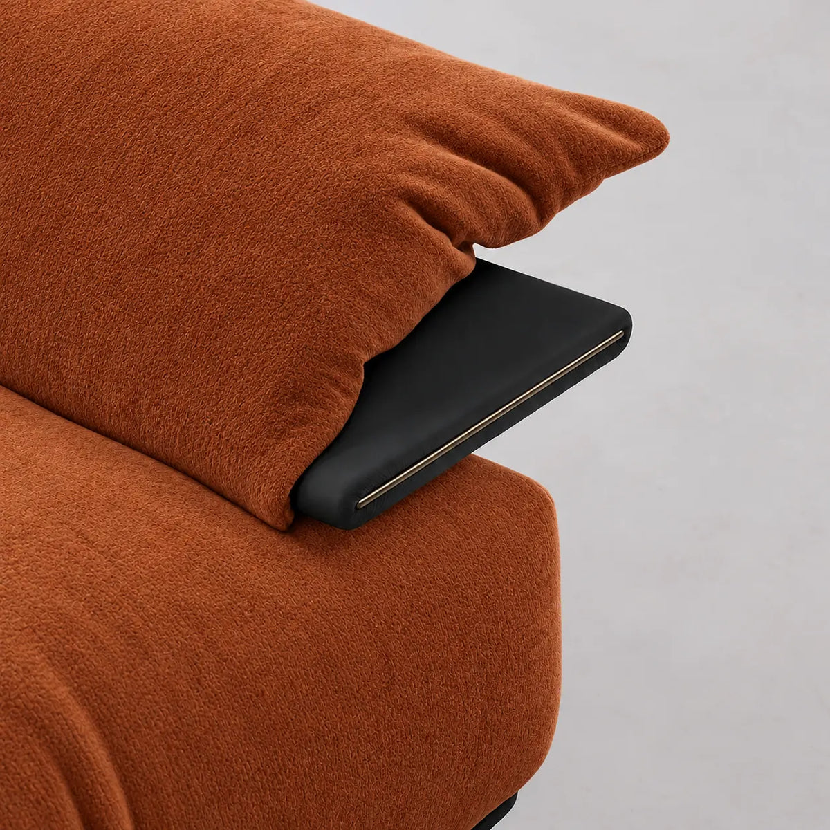 Custom Sofa Slipcover — Luna · Burnished Caramel
