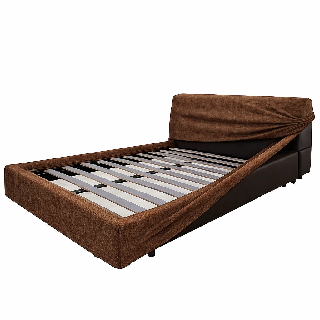 Burnt Umber WX23006 - 15 | Bed Frame Cover