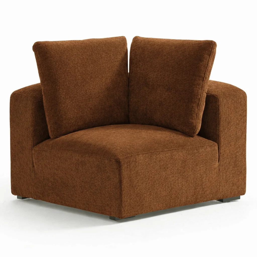 Burnt Umber WX23006 - 15 | One Seatert Corner Section