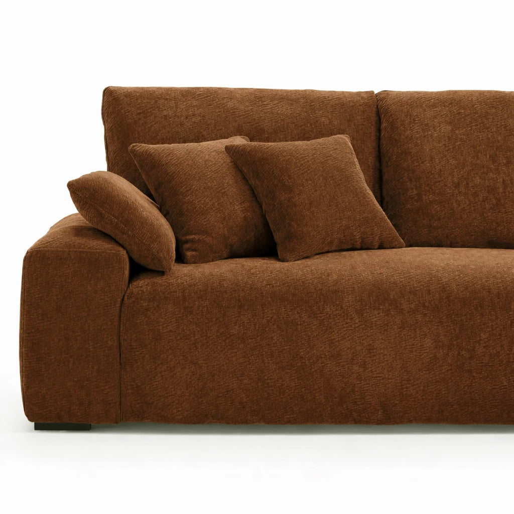 Burnt Umber WX23006 - 15 | Three Seater Sofa
