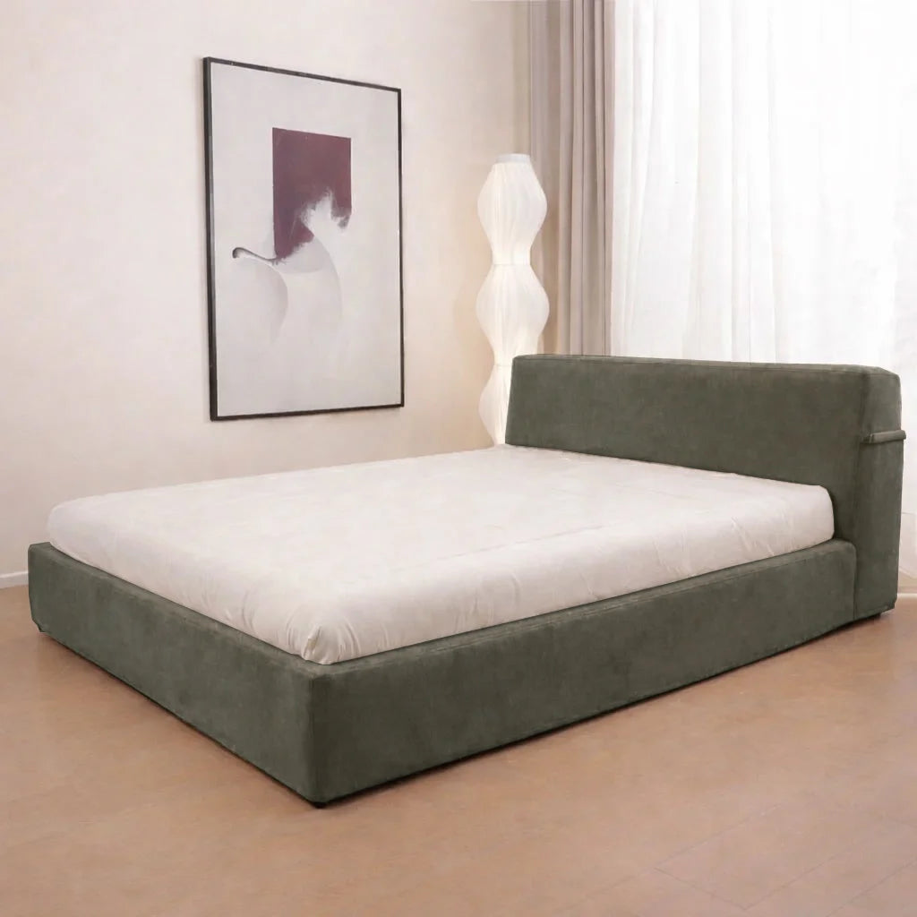 Camel Gray WB PBV2042 - 05 | Bed Frame & Headboard Cover
