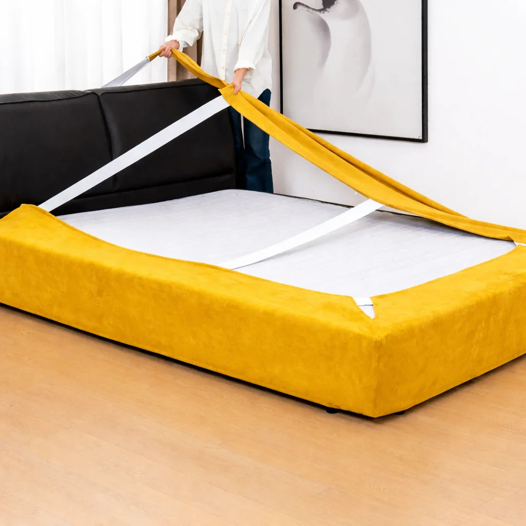 Canary Yellow WB PBV2042 - 32 | Bed Frame Cover
