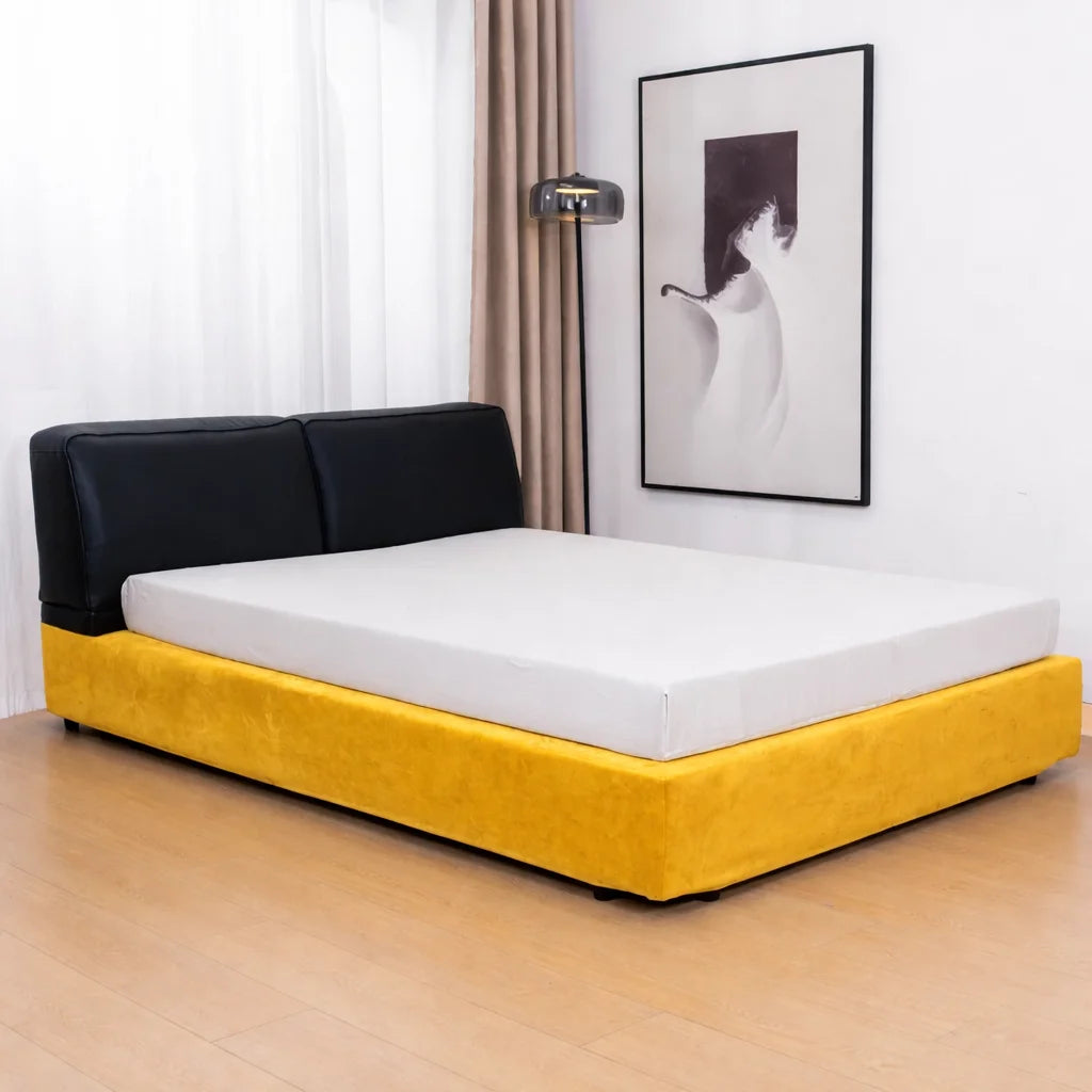 Canary Yellow WB PBV2042 - 32 | Bed Frame Cover