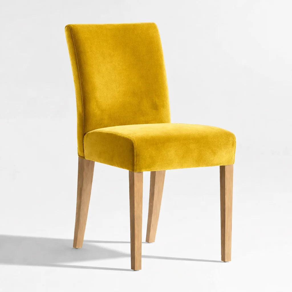 Canary Yellow WB PBV2042 - 32 | Snug fit Dining Chair Slipcover