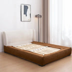 Stretch-Fit Inset Bed Frame Cover · Elastic Bands + Back Elastic