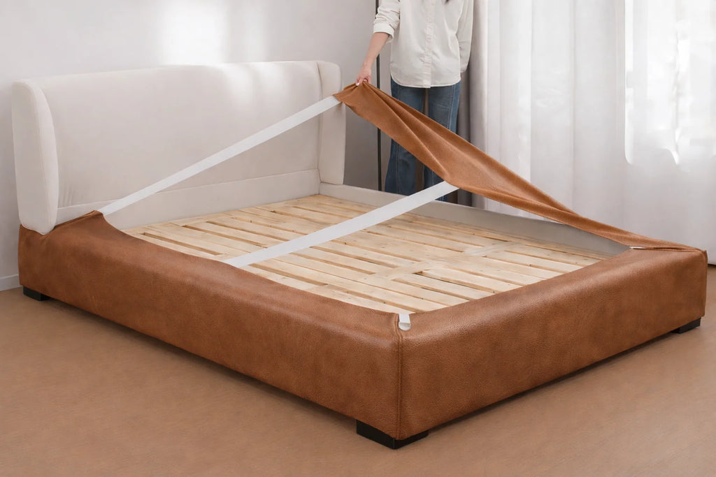 Caramel Minotti YX-24 | Bed skirts