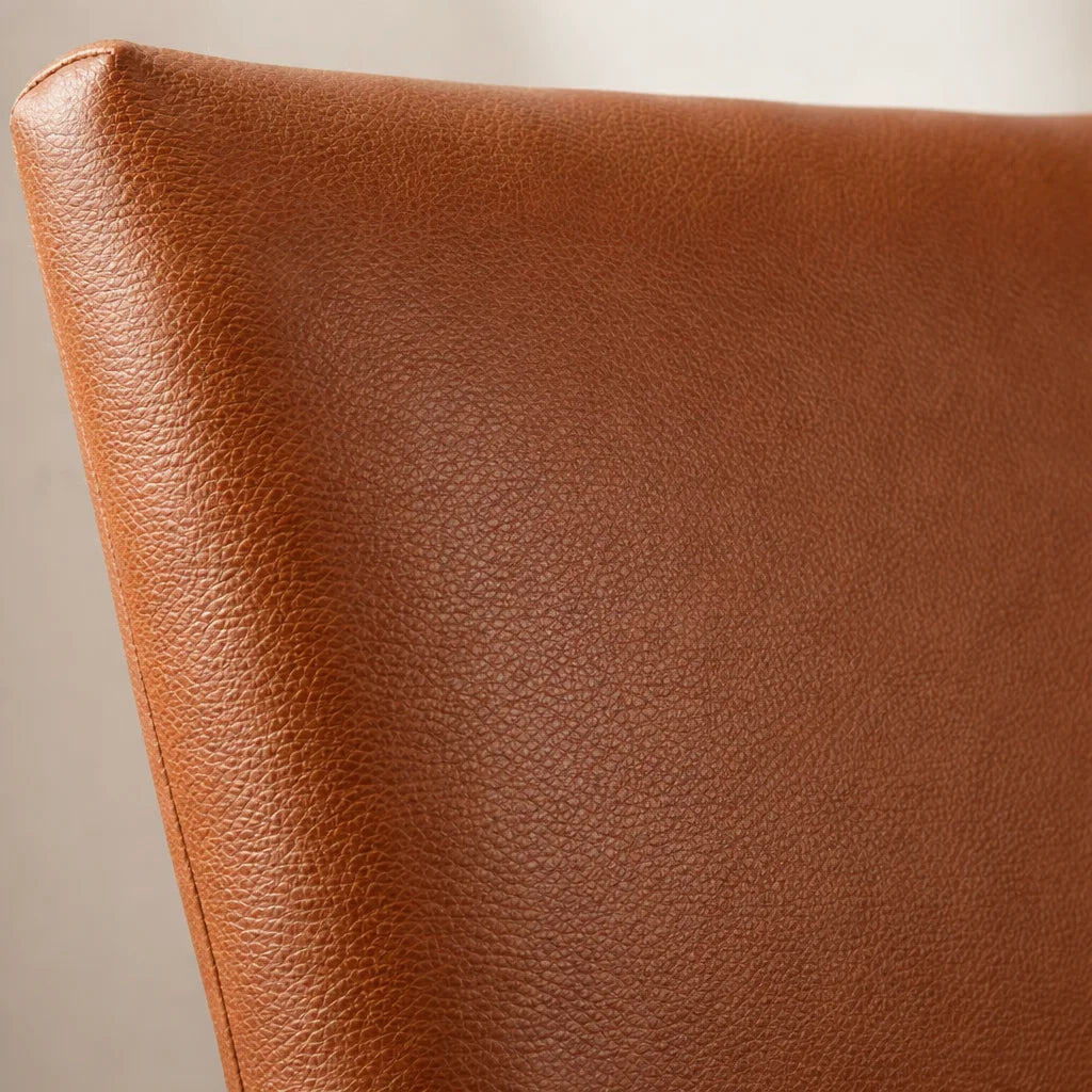 Caramel Minotti YX-24 | Long-Skirt Dining Chair with armrest Slipcover