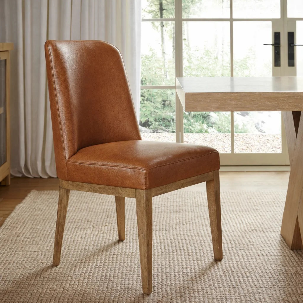 Caramel Minotti YX-24 | Snug fit Dining Chair Slipcover