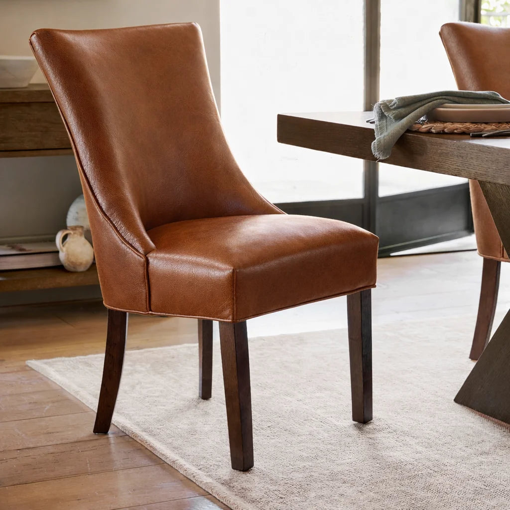 Caramel Minotti YX-24 | Snug fit Dining Chair Slipcover