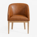 Caramel Minotti YX-24 | Snug fit Dining Chair with armrest Slipcover