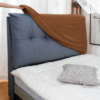 Caramel Brown · Stretch-Fit Bed Headboard Cover