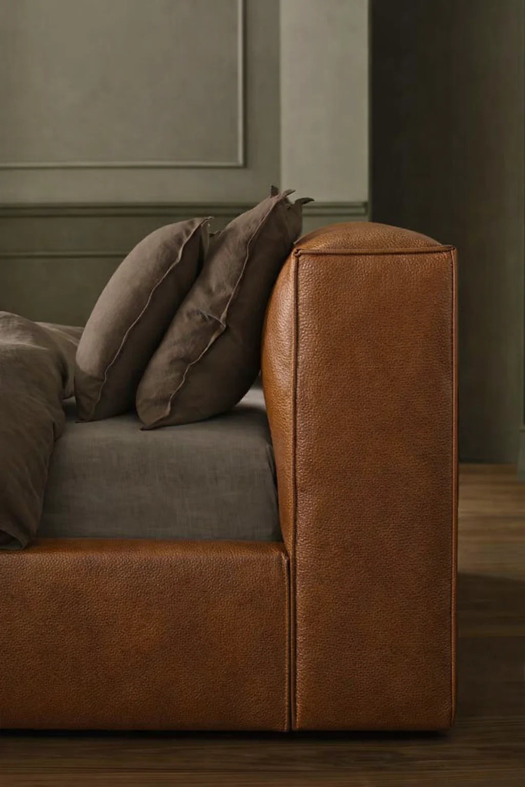 Caramel Minotti YX-24 | Bed Frame Cover