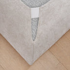 Champagne Cream WX23006 - 06 | Bed Frame Cover