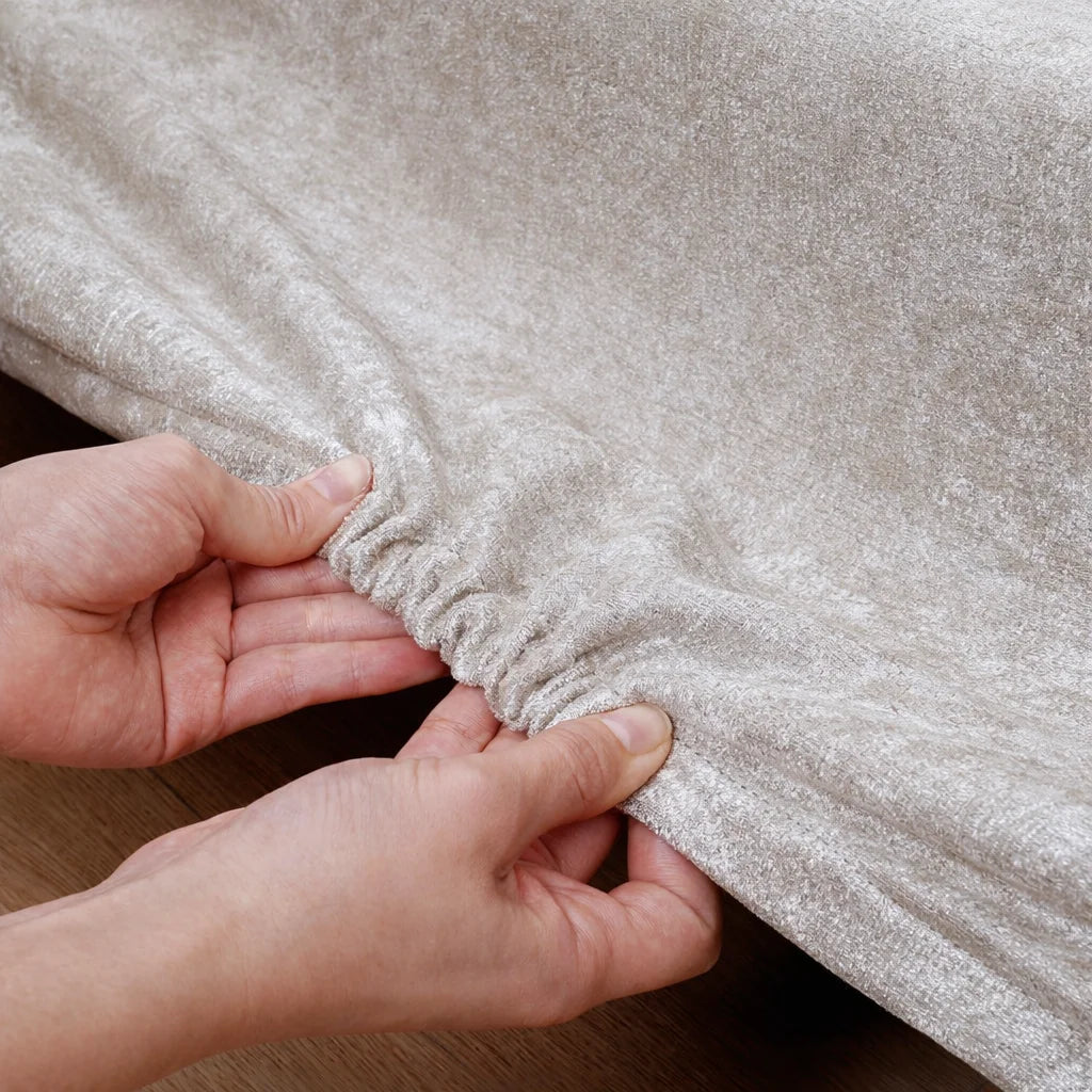 Champagne Cream WX23006 - 06 | Bed Frame Cover