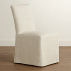 Champagne Cream WX23006 - 06 | Long-Skirt Dining Chair Slipcover