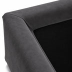 Charcoal-Gray · Stretch-Fit Bed Frame Cover