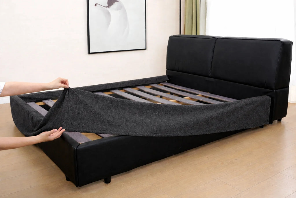 Charcoal Gray ML 625 - 12 | Bed Skirt