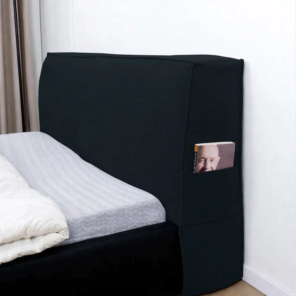 Charcoal Gray WB PBV2042 - 12 | Bed Headboard Cover