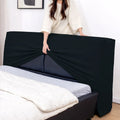 Charcoal Gray WB PBV2042 - 12 | Bed Headboard Cover