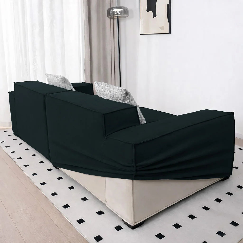 Charcoal Gray WB PBV2042 - 12 | Sofa Slipcover