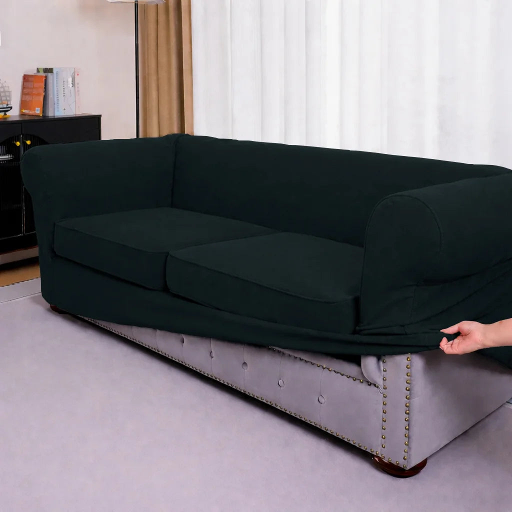 Charcoal Gray WB PBV2042 - 12 | Sofa Slipcover