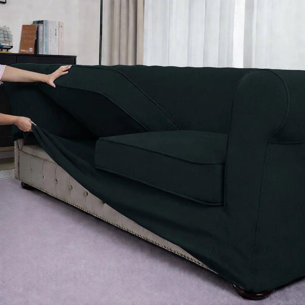 Charcoal Gray WB PBV2042 - 12 | Sofa Slipcover