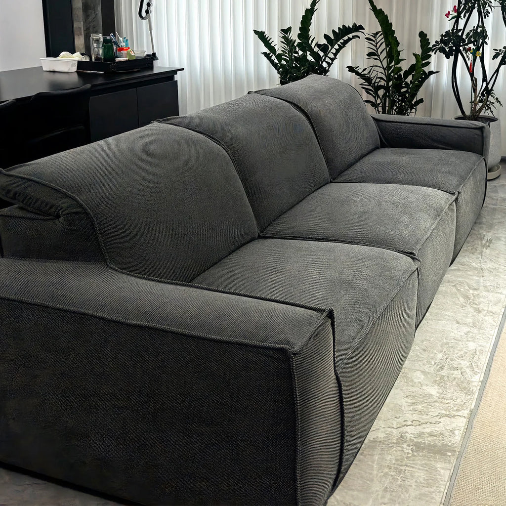 Charcoal Gray ML 625 - 12 | Sofa Slipcover