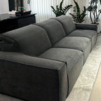 Charcoal Gray ML 625 - 12 | Sofa Slipcover