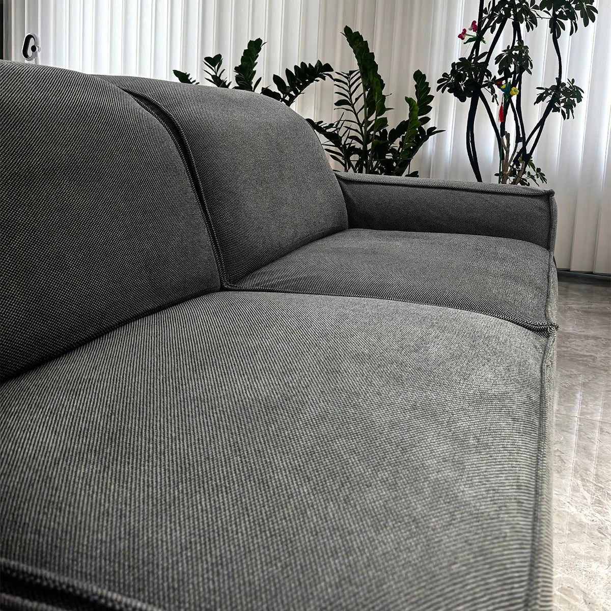 Charcoal Gray ML 625 - 12 | Sofa Slipcover