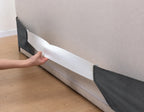 Charcoal Gray · Stretch-Fit Inset Bed Frame Cover · Elastic Bands + Back Elastic